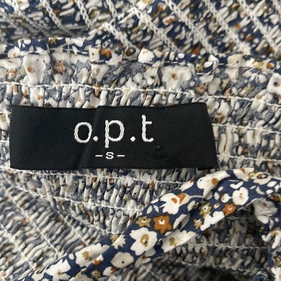 O.P.T Cara Floral Smocked Dress - Picture 5 of 6